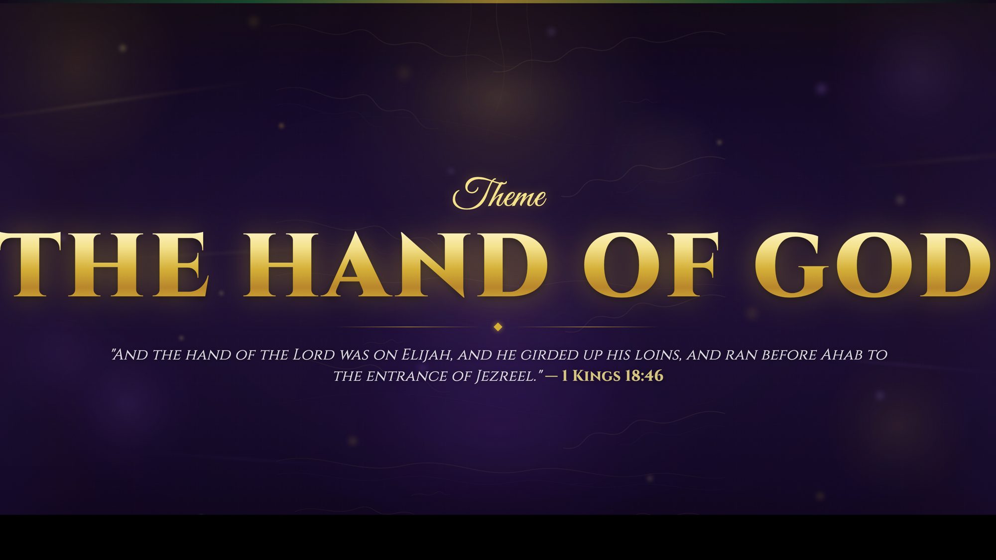 CLMI Convention 2026 — The Hand of God